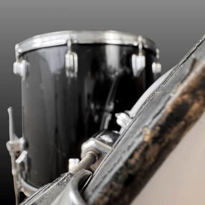 Rogers Big R Drum Kit - Piano Black image 6