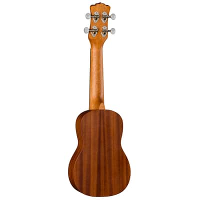 LUNA Tribal Soprano Mahogany UKULELE uke NEW w/ Light Case image 4