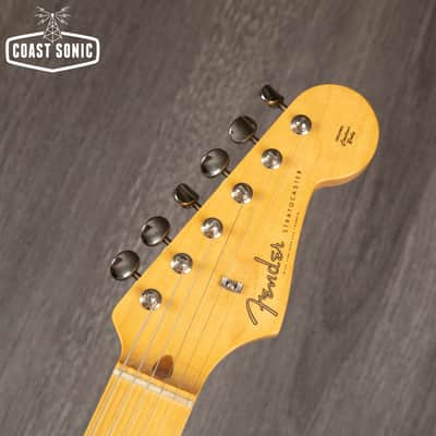 2019 Fender Traditional '58 Stratocaster Made in Japan - Transparent Blue image 11