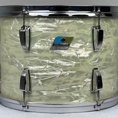 Ludwig 22/13/14/16" 70's 3-ply Drum Set - White Marine Pearl image 15