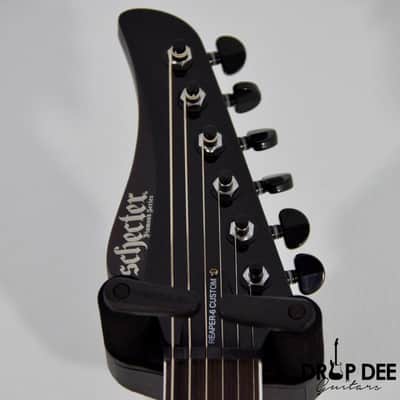 Schecter Reaper-6 Custom Electric Guitar - Gloss Black image 10