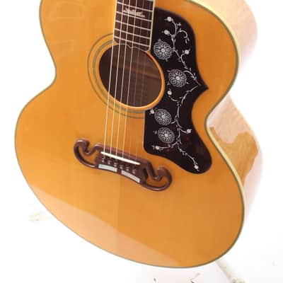1996 Gibson J-200 antique natural image 3