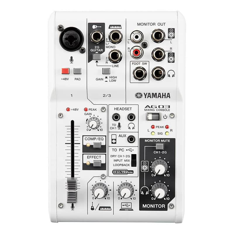 Yamaha AG03 3 Channel Mixer image 1