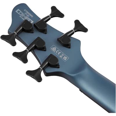 Ibanez BTB605MS Multi-Scale Bass Guitar, 5-String (with Case), Midnight Arctic Ocean image 9