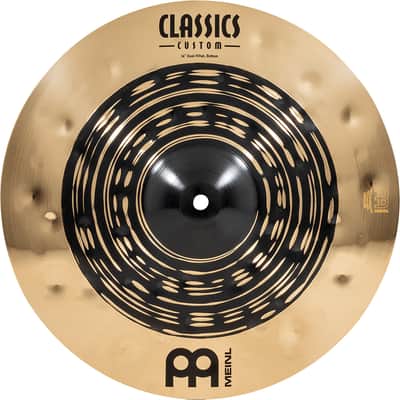 MEINL CC14DUH Classics Custom Dual HiHat 14 Zoll Becken dark/brilliant image 8