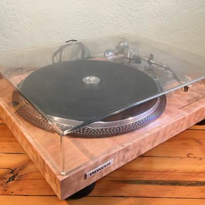 Pioneer PL-518 Handmade Quilted Maple Vintage Turntable Record Phono Audio Technica FREE Shipping! image 4