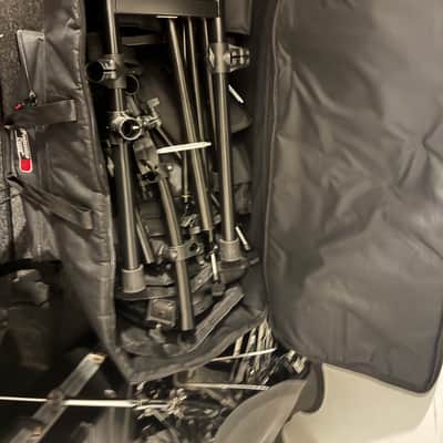 TD-17KVX V-Drum Kit with monitor, rug, and throne