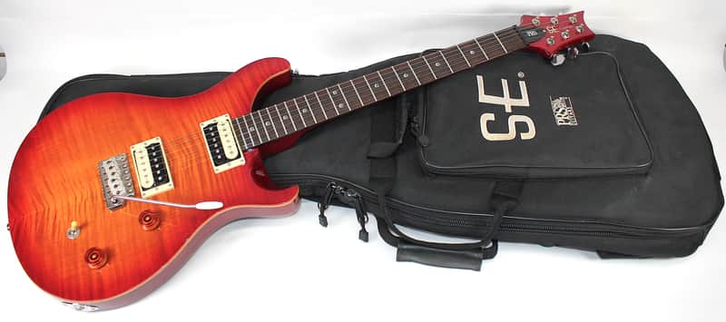2008 Paul Reed Smith PRS SE Custom 22 • Sunburst Flametop • PRS Bag image 1