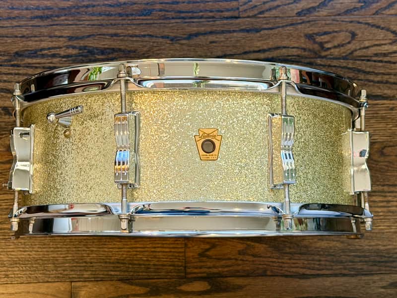 Ludwig Jazz Festival Silver Sparkle Snare 1963 (pre-serial) image 1
