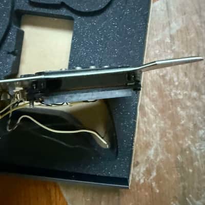 Fender Stratocaster MIM Pickups and Wired Pickguard - Black on Black (2004) image 5