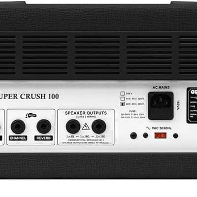 Orange Super Crush 100w Head Black image 3