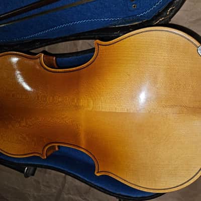 Josef Lorenz Luby (Schonbach) 3/4 Violin, Czech, Glasser bow. Very Good Cond image 14