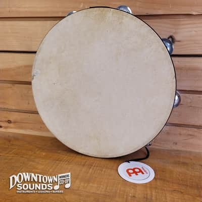 Meinl 12" Tamburello - Walnut Brown, Goat Skin, Aluminum Jingles image 2
