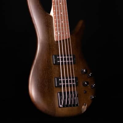 Ibanez SR305EB 5-String Electric Bass, Walnut Flat image 4