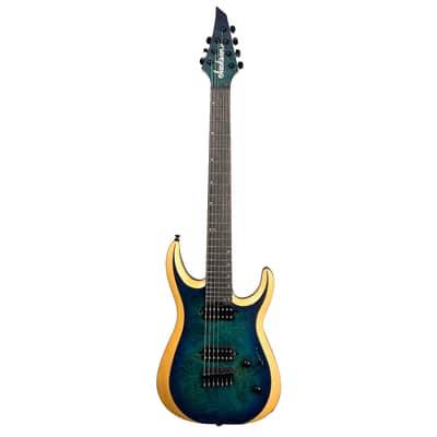 Jackson Pro Plus Series DK Modern MDK7P HT, Ebony Fingerboard, Chlorine Burst image 2