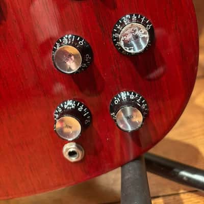2004 Gibson SG Classic Heritage Cherry P90s + Case – Good Condition image 3