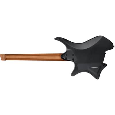 Strandberg Boden Standard N2.6 Headless Multi-Scale Guitar - Black Satin Metallic image 6