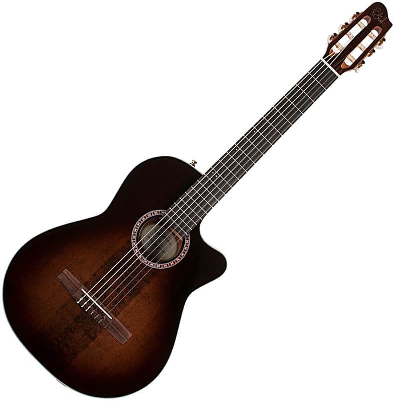 Godin 051229 Arena Pro CW Bourbon Burst Nylon 6-String RH Classical Electric Guitar 051229 image 1