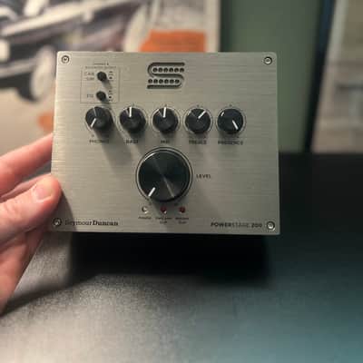 Seymour Duncan PowerStage 200 200-Watt Pedalboard Guitar Amp 2020 - Present - Silver image 2