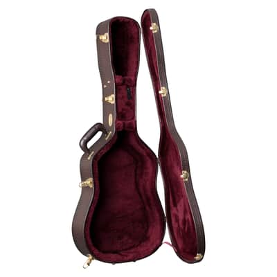 Martin D-14F 345 3-Ply Hardshell Guitar Case - Deep 2-Tone Brown image 2