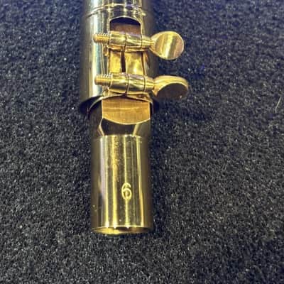 Vandoren Paris T6 V16 Metal Tenor Saxophone Mouthpiece Gold W/ Ligature and Cap image 10