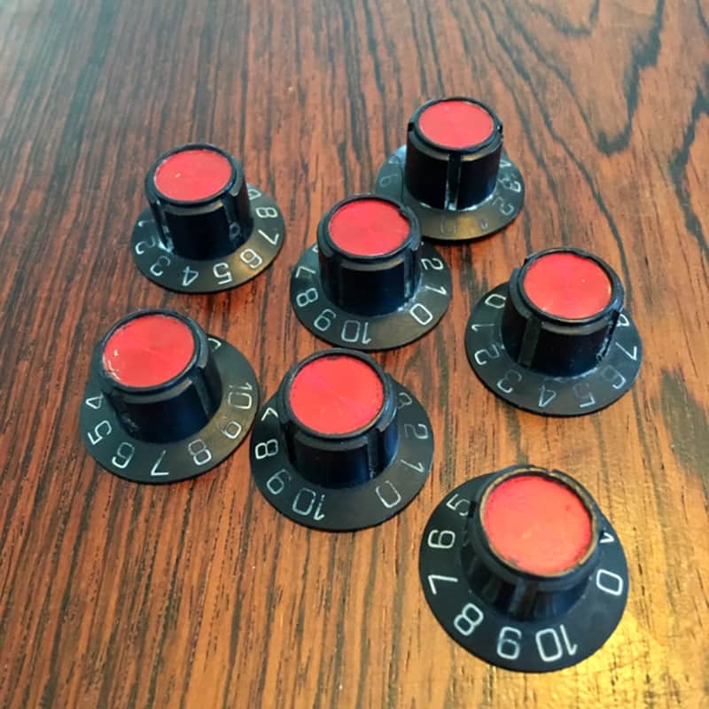 O)) Sunn Model T red knobs c 1970s original vintage usa image 1