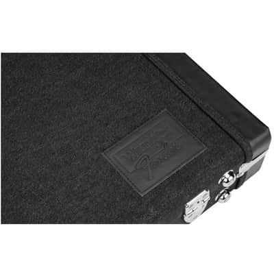Fender X Wrangler Denim Strat / Tele Hardcase - Black image 5
