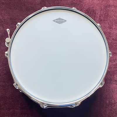 Craviotto Private Reserve 6.5 X 14 Maple Snare Drum 2023 Gloss  Lacquer Piano Black/Natural/Piano Black with Dual Maple Inlay One Board Steam Bent. Unplayed New Condition image 5