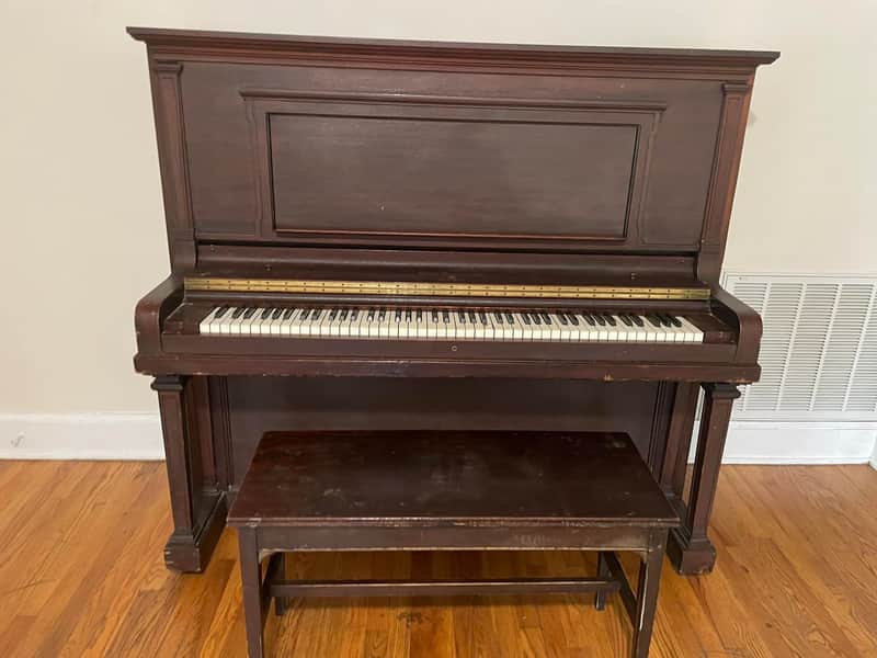 Behr Brothers 1918 Upright Piano image 1
