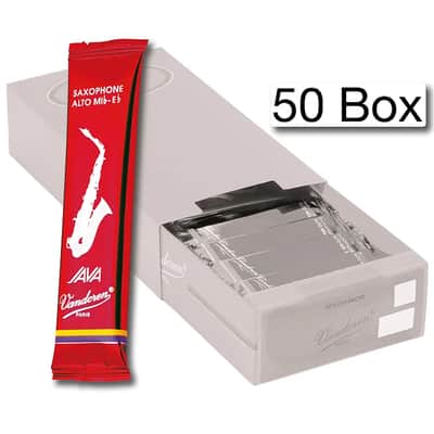 Vandoren Alto Sax Java Red Reeds Strength 2.5, Box of 50 image 2