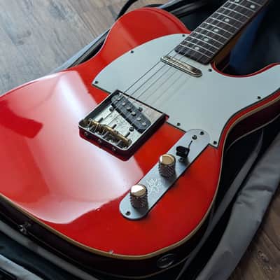 Fender Telecaster Custom Electric Guitar Vintage Japan 1985 Candy Red CLEAN! image 4