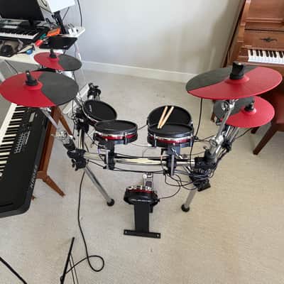 Alesis Command Mesh Kit Electronic Drum Set 2010s - Black image 4