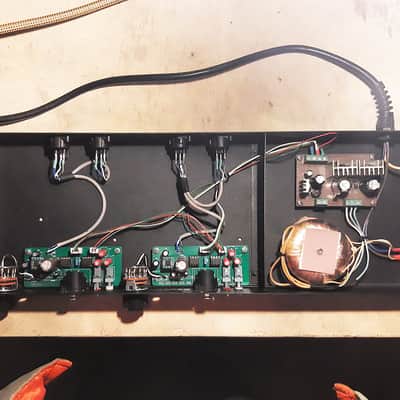 2-Channel Microphone Preamp 1U Rack | INA217 | Phantom 48V | Toroidal PSU image 3