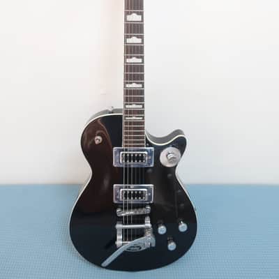 Gretsch G5230T Electromatic Jet FT Black Guitar With Bigsby 2019 Loose Electronics Extra Drill Holes & Random Mods Minor TLC Needed Dings & Scrapes Special image 4
