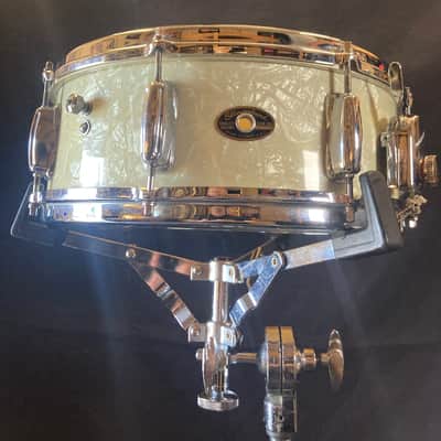 Slingerland – 5x14" Artist Model (Radio King) 3-Ply 8-Lug Snare Drum 1963–1968 – Marine Pearl. Gene Krupa?!? image 1