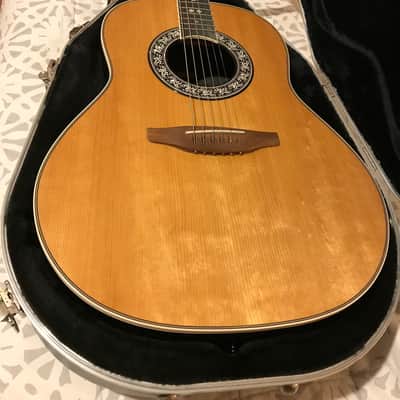 1978 Ovation 1117-4 Legend Deep Bowl Acoustic guitar (Natural finish) image 1