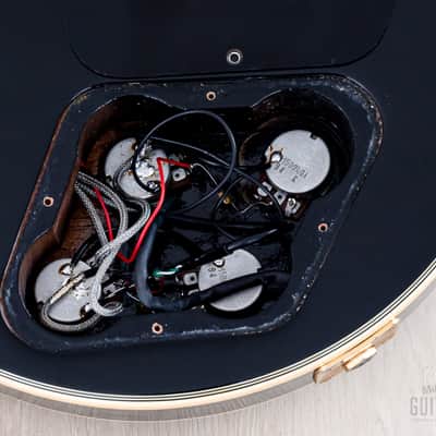 1989 Orville by Gibson Les Paul Custom LPC-EB Black Beauty w/ USA Bill Lawrence Humbuckers image 14