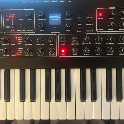Sequential Prophet Rev2 61-Key 16-Voice Polyphonic Synthesizer 2018 - Present - Black with Wood Sides image 3