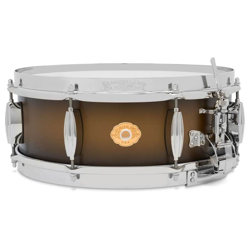Slingerland Radio King Limited Edition Snare Drum 5 x 14" Black Gold image 1