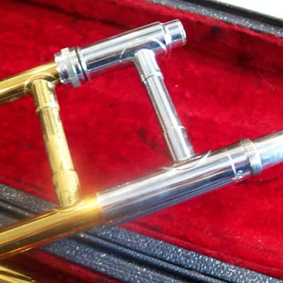 Bundy Vintage trombone made by Selmer in the USA  brass 1960 image 9