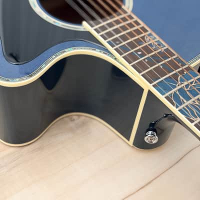 Takamine LTD2021 (Blue Rose) - Charcoal Blue Gradation image 11