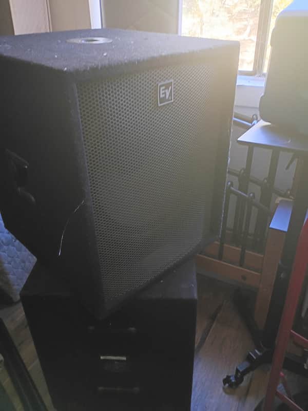 Electro-Voice Subwoofer 2010-2020 - Black with Silver PICK UP ONLY image 1