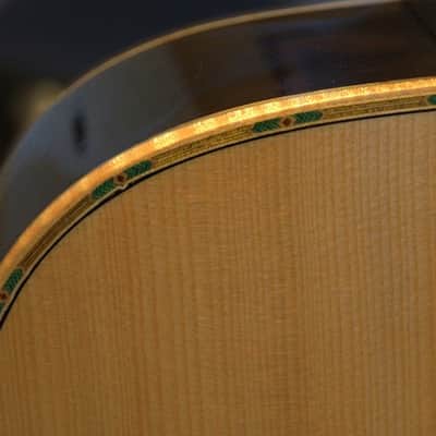 Hewett Brazilian Rosewood Grand Concert Cutaway – Handwritten Spec Sheet, Documented Build, Excellent Condition image 12