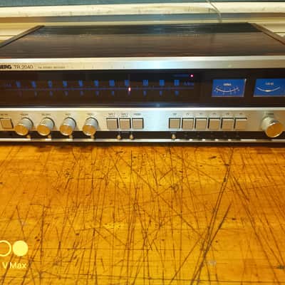 Tandberg  TR2040 1975 - Silver and wood image 1