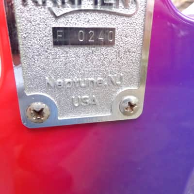 Kramer Baretta 1987 USA Custom Graphic- Theatre Of Pain image 13