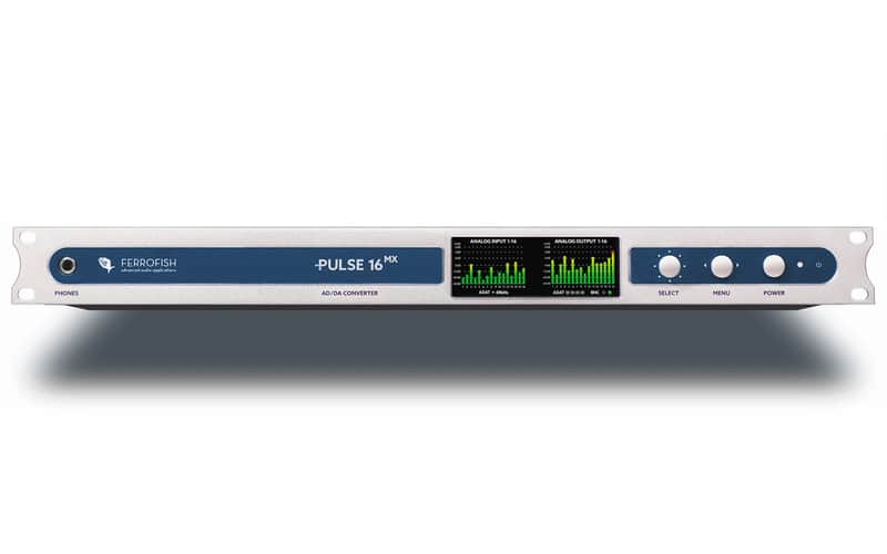 Ferrofish PULSE-16-MX 16x16 AD/DA Converter with ADAT and MADI image 1