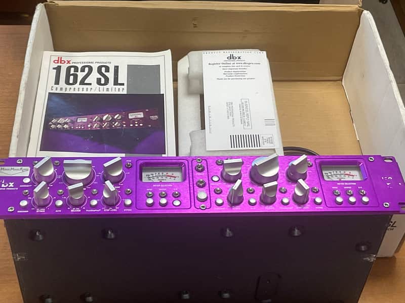 dbx 162 SL limiter compressor limiter vintage image 1