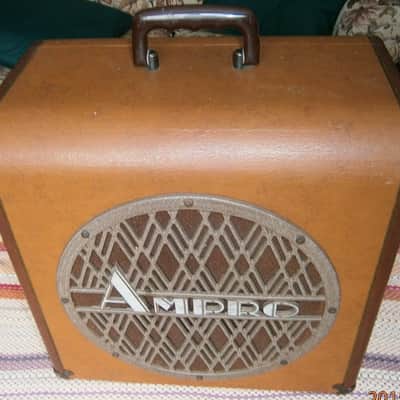 Ampro 12" Speaker Cabinet 1953 Brown & Tan image 1