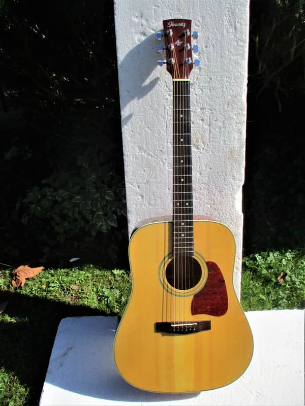 Washburn Artwood Aw-10 Guitar, 2000 , Natural Finish, Plays & Sounds Good image 1
