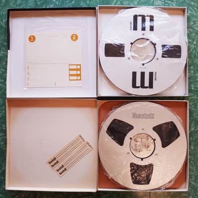 Maxell 12.5" Metal Reels, misc plastic reels for 1/4" tape Late 1970s - Metal, plastic image 5